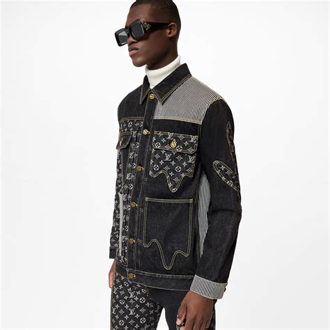 lv denim jacket men|louis vuitton denim jacket price.